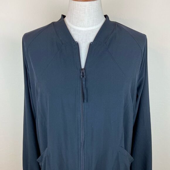 Zella Traction Training Black Zip-Up Jacket - Picture 3 of 6